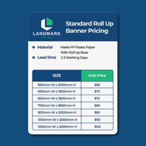 Budget Roll Up Banner