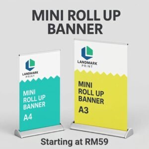 Mini Roll Up Banner (Table)