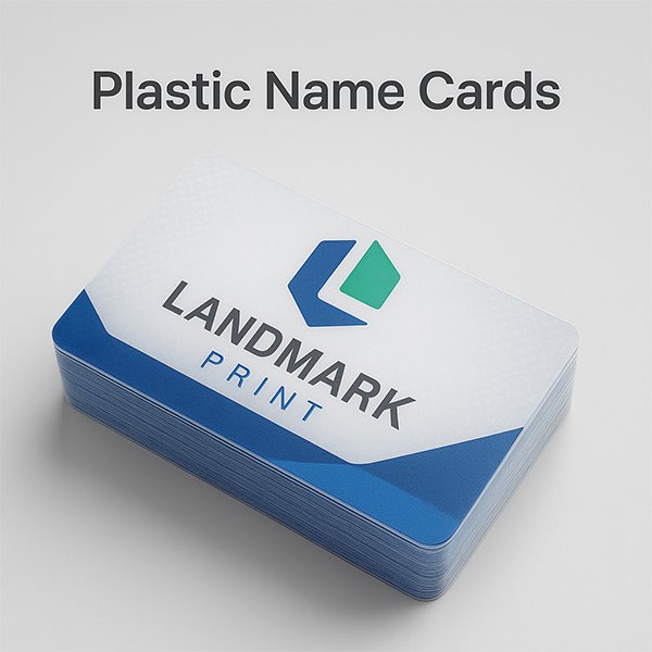 Plastic Name Cards