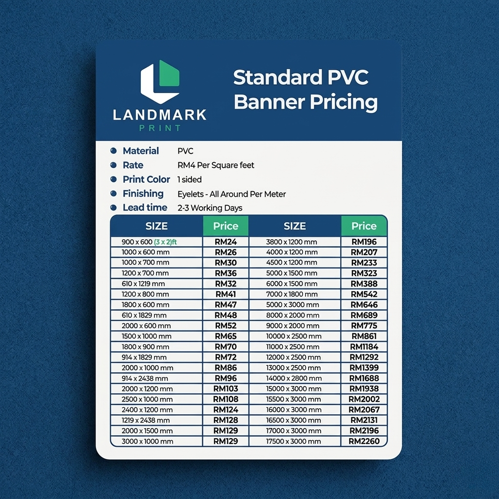 Standard PVC Banner - Image 2