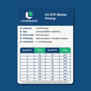 UV DTF Sticker