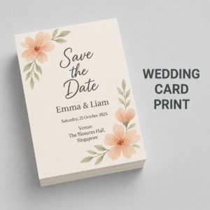 Wedding Card Print